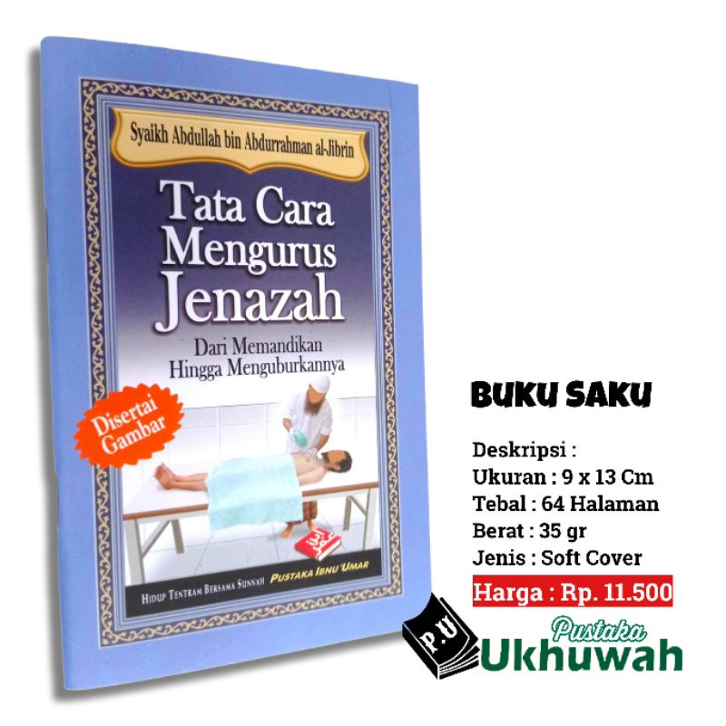 Jual Buku Saku Tata Cara Mengurus Jenazah Pustaka Ibnu Umar Shopee