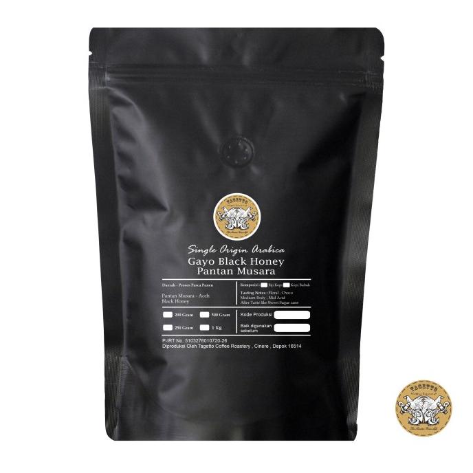 

KOPI ARABIKA GAYO BLACK HONEY 200GR BIJI / BUBUK | ACEH GAYO SPECIALTY