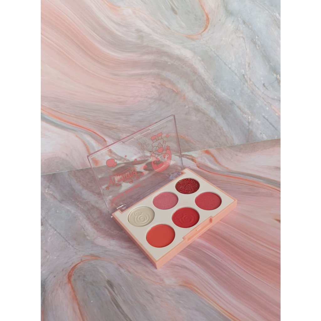 Eyeshadow Pallete Mila Color / Peach Blossom / Yummy / Sweet Ice Cream / Sweet