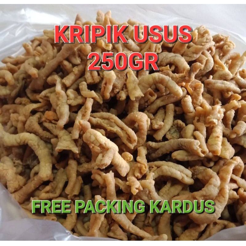 

Kripik Usus Krispy/Usus Ayam 250gr