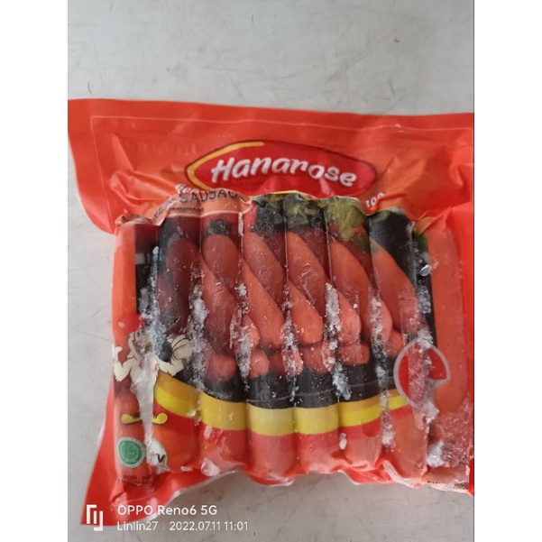 

Hanarose sosis ayam 375gr