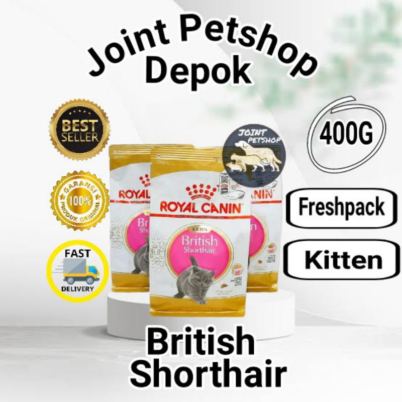Royal Canin Kitten British Shorthair 400G - Freshpack