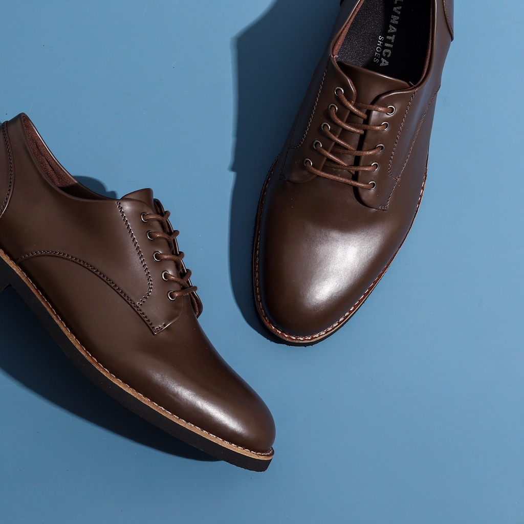 LEGION BROWN |ManNeedMe x Lvnatica| Sepatu Pantofel Pria Formal Kantor ORIGINAL