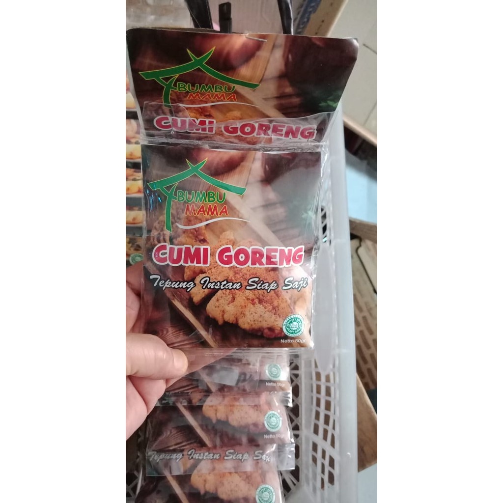 

Tepung Instan Siap Pakai / Bumbu Mama Tepung Cumi Goreng 50 Gr
