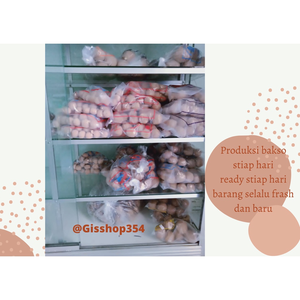 

JUN Bakso Semar Bandung Isi 10-[Termurah]-Bakso Sapi Urat- Ukuran Sedang-Bakso Cuangki Cap Semar-COD