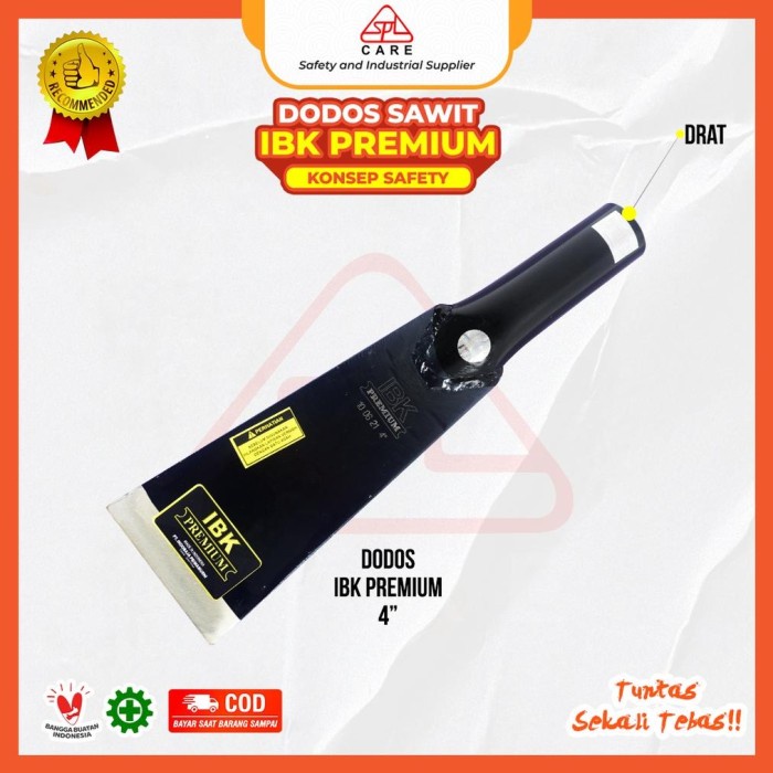 Pisau Sabit [Original] Dodos Sawit, Dodos Ibk Premium, Dodos Kebun Sawit - Merek