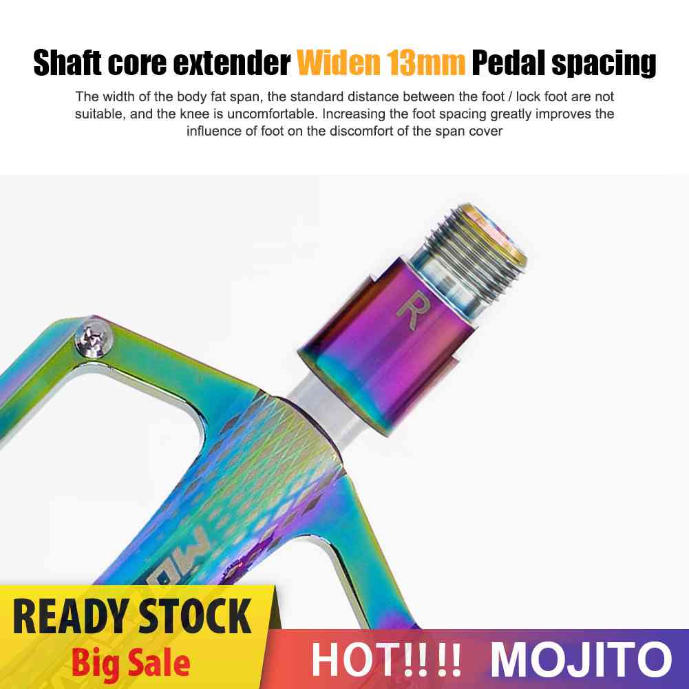 1 Pasang Baut Spacer Shaft As Pedal Sepeda MTB