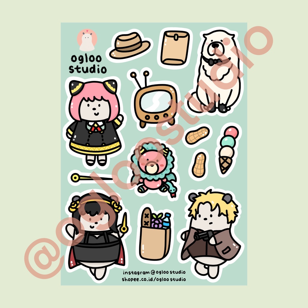 

STICKER AESTHETIC / STIKER ESTETIK / STICKER TUMBLR / STIKER LUCU (ANIME SPYXFAMILY)