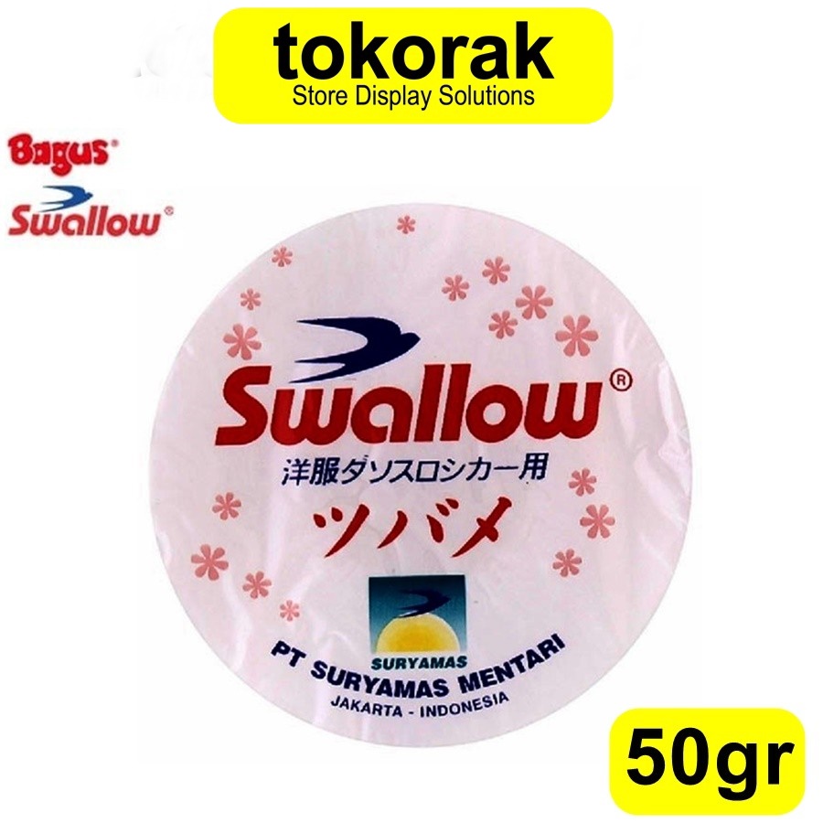 SWALLOW REFILL KAMPER TOILET 50 GRAM KAPUR BARUS GANTUNG