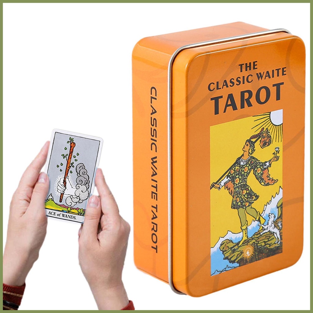 Jual Kartu Tarot Versi Inggris Dengan Papan Panduan Ramalan Fate Fortune Gelhid Shopee Indonesia