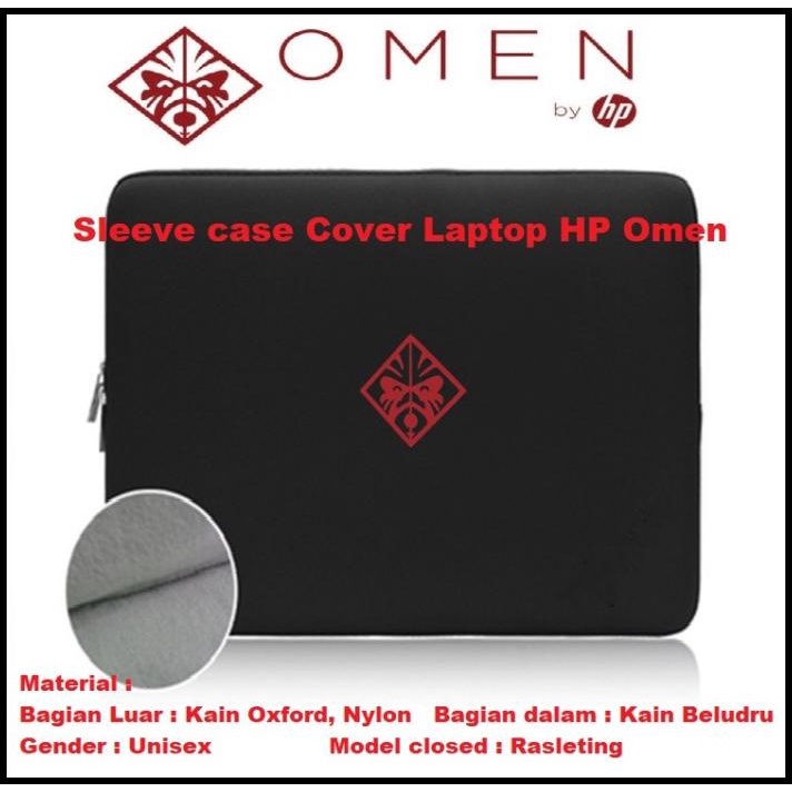 Sleeve Case Cover Laptop Sarung Notebook Hp Omen Terbaru