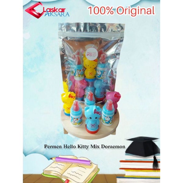 

Permen Dot Permen Keras Helkit Mix Doremon 2in1 Kualitas Premium