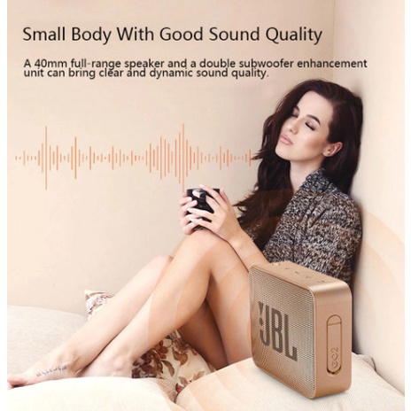 Speaker Bluetooth JBL GO 2 Portable Wireless Speaker Bluetooth SPK802