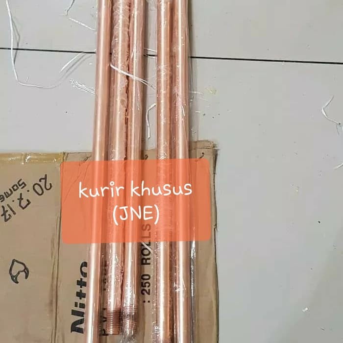 Anti Lightning Grounding Rod Besi Lapis Tembaga 2,4M/Rod Grounding Penangkal Petir