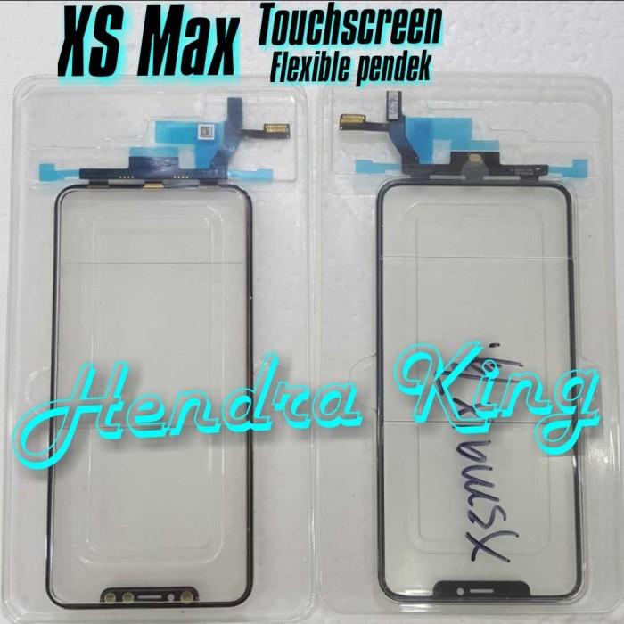 kaca lcd iphone XS max depan Touchscreen