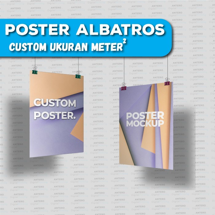 Exclusive Cetak Poster Albatros Meteran