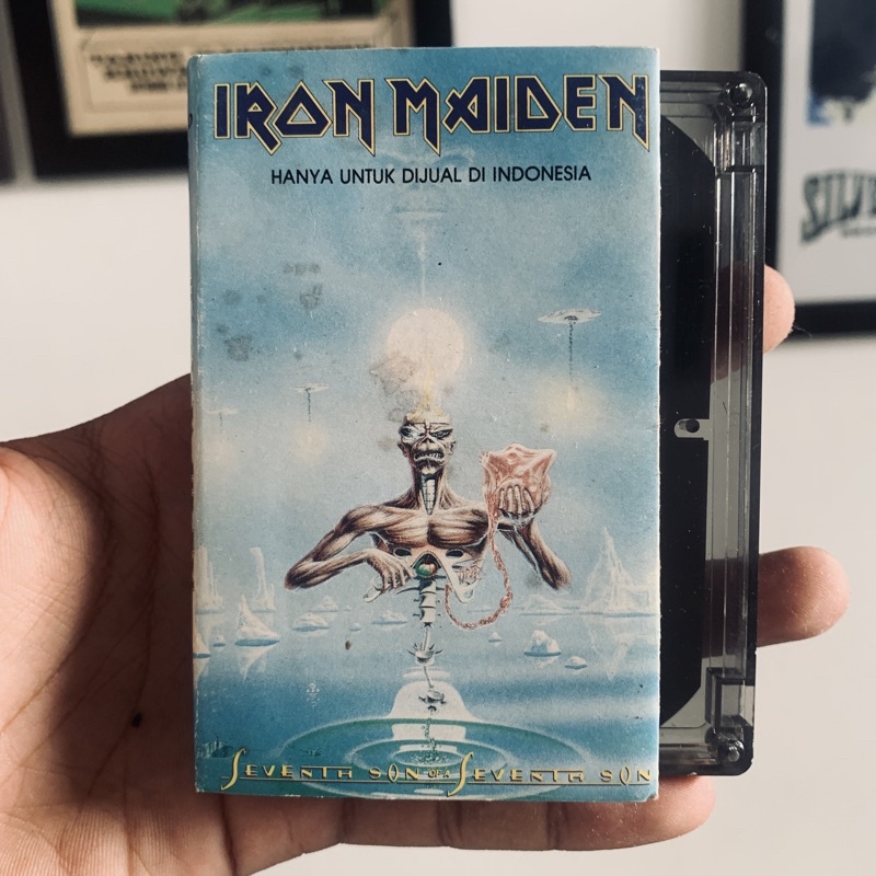 kaset iron maiden seventh son of a seventh son