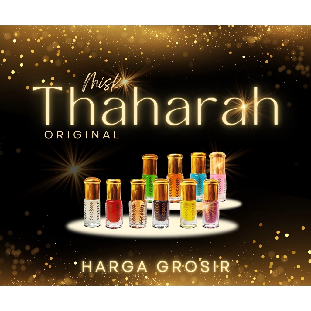PARFUM MISK THAHARAH ORIGINAL 100% SAUDI MUSK THAHARAH ASLI
