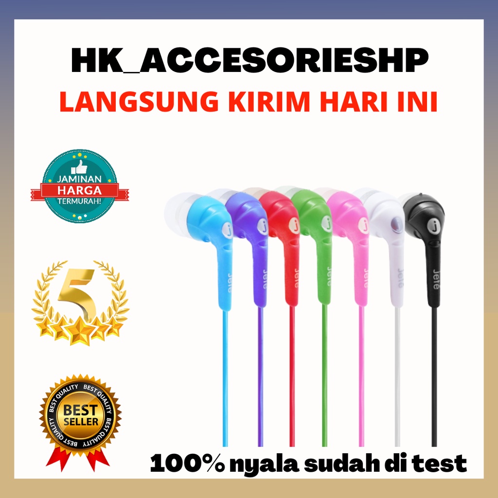 Headset Handsfree Jete Eazy Candy Per Pcs ORIGINAL