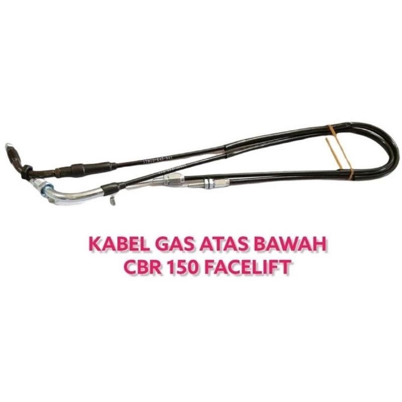 KABEL TALI GAS CBR 150 FACELIFT 2018 A B