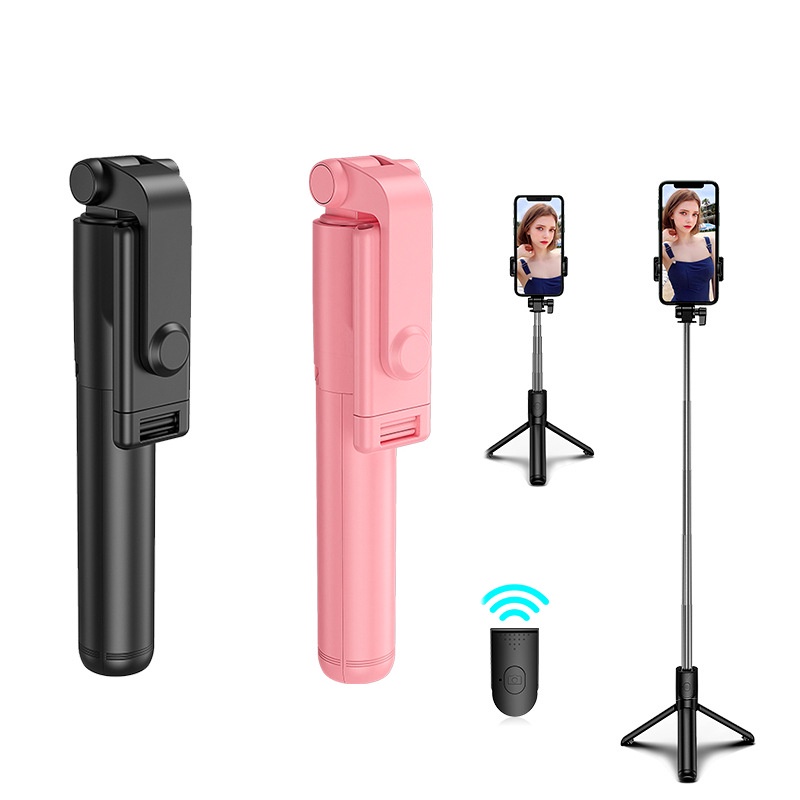 [EIKE] TONGSIS TRIPOD R1 / SELFIE STICK BLUETOOTH 3 IN 1 / TRIPOD R1 TONGSIS WARNA MACARON / TONGSIS TRIPOD R1 MACARON