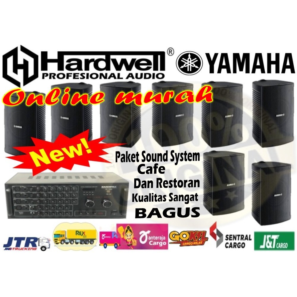 paket sound system cafe restoran yamaha vs6 8bh hardwell rv3000