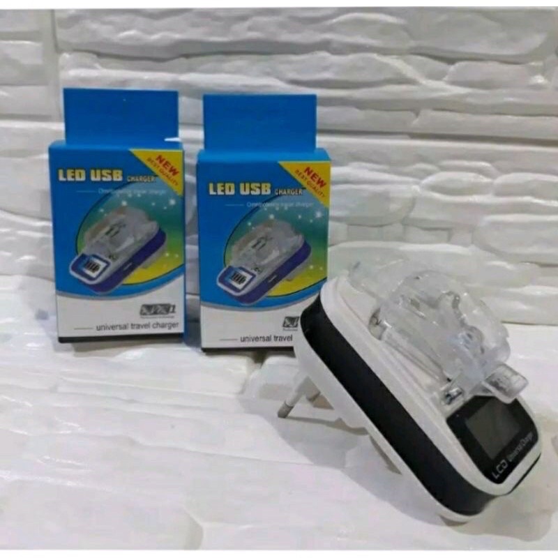 Destop Charger Casan Kodok LCD  baterai Kodok  universal kualitas mantap harga murah