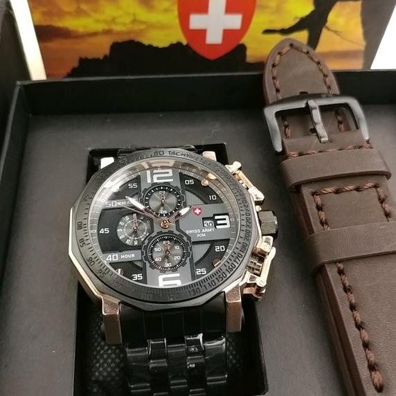 Jam Tangan Pria Swiss Army Sa6354M Premium Tokolembar