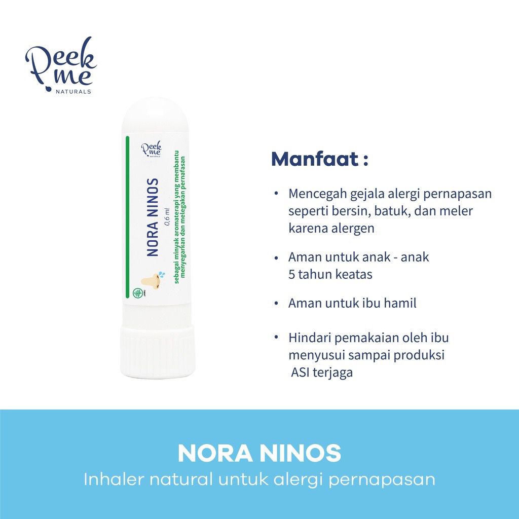 PEEK ME NATURALS NORA NINOS (ANTI ALLERGY)