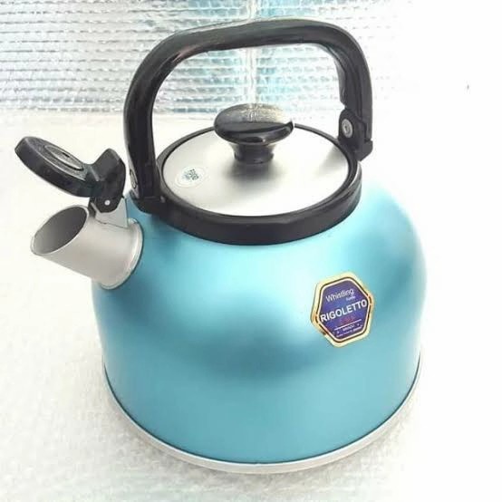 Teko Rigoletto Mikado Maspion 5 Liter Teko Ceret Bunyi warna Whistling