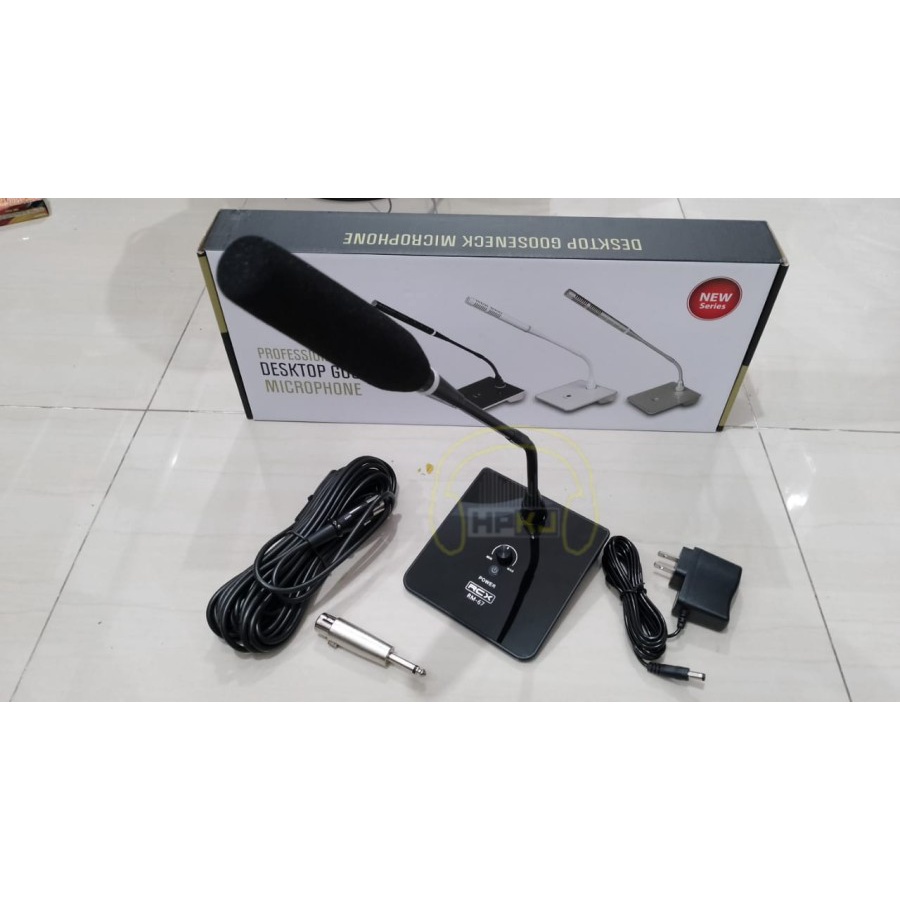 Mic Podium RCX RM 67 Mik Meja Sensitif RM67 Gooseneck MICROPHONE RM-67