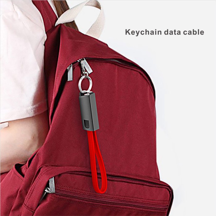 Charge Kabel Data Cable Charging Keychain Phone Lanyard