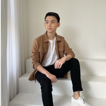 Sweater Half Zip Unisex Premium -  Jaket Sweater Half Zipper New model M L XL