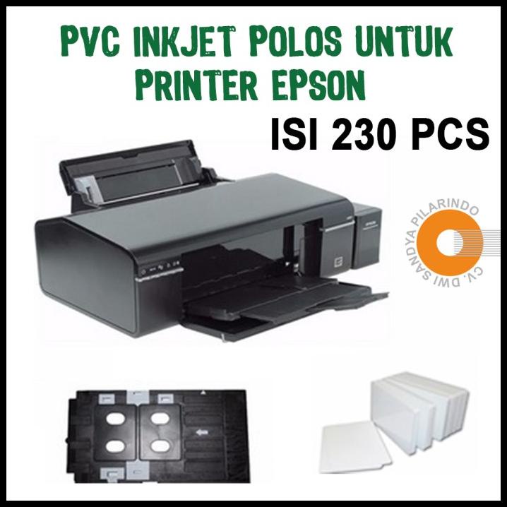 Kartu Pvc Inkjet / Id Card Blank Ikartu Pvc Inkjet Polos Isi 230 Pcs
