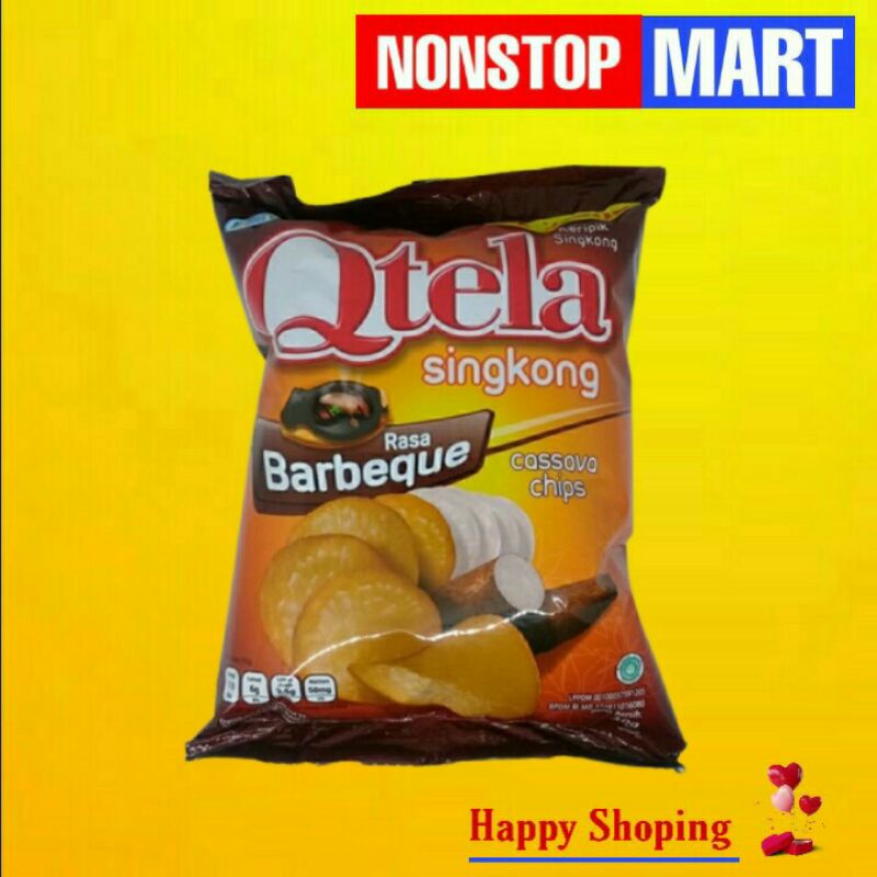 

QTELA kripik singkong barbeque renceng 10 pcs