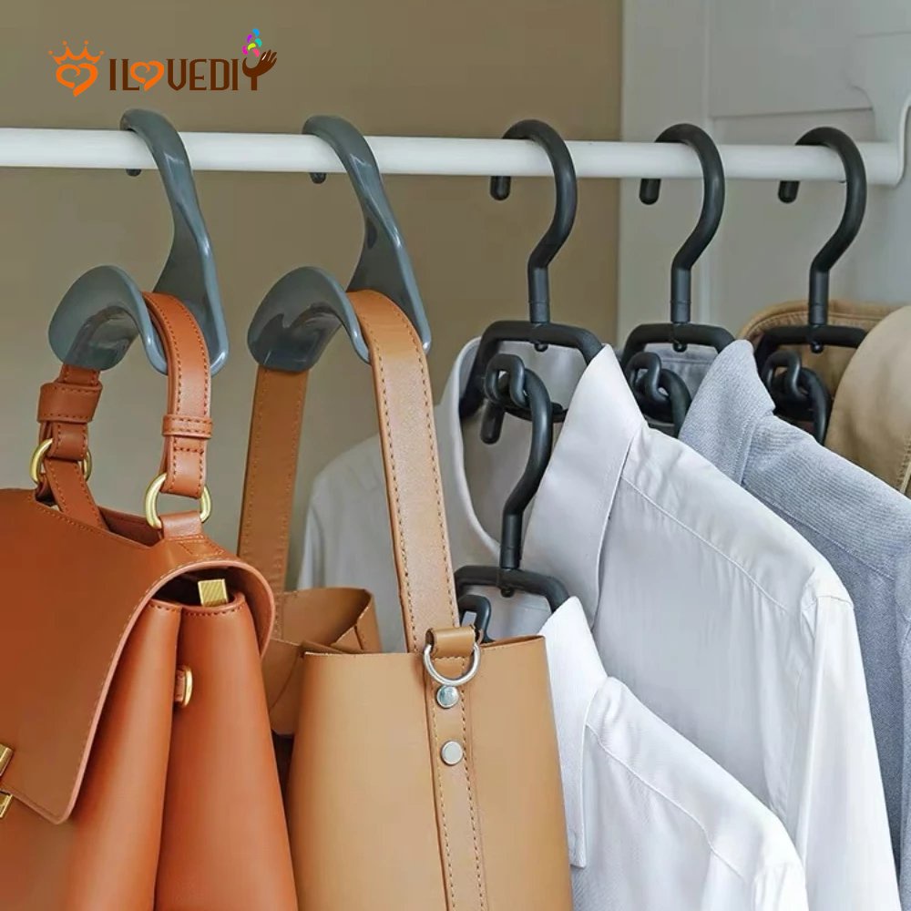 Kait Gantungan Tas Handbag / Syal / Jubah / Topi Multifungsi Gaya Jepang