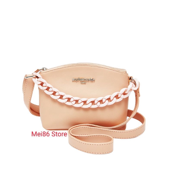 Sophie Paris Resin Pink Tas Selempang Wanita