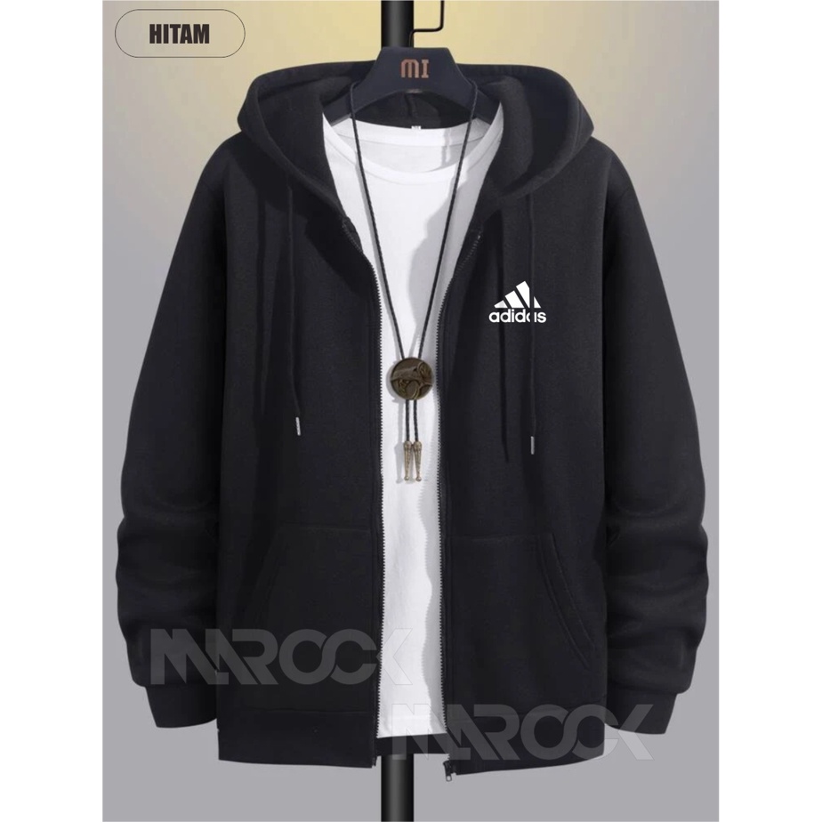 Sweater Hoodie Zipper - Jaket Distro Pria OUTDOR