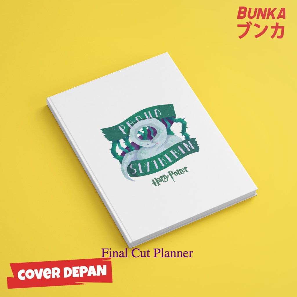 

Notebook Harry Potter Slytherin Proud Hardcover A5 Buku Tulis Catatan Note Agenda Planner Jurnal .