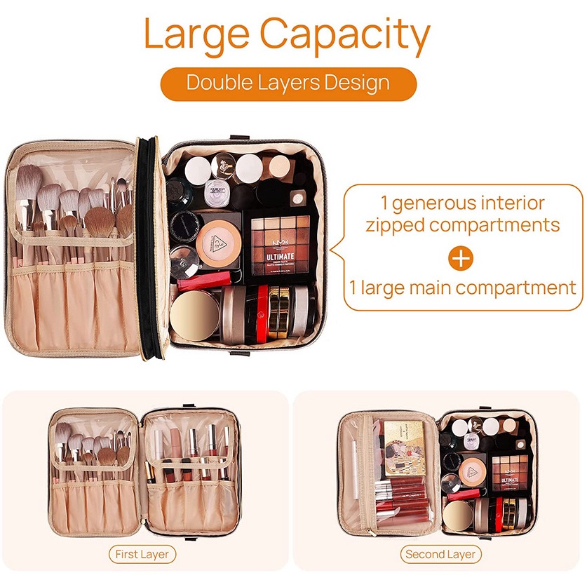 Tas Kosmetik Travel Make Up Wanita CH’OOBY