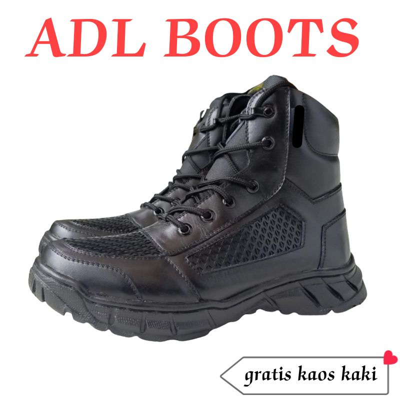 ⭐⭐⭐⭐⭐SEPATU TALI PUTAR pdl pendek jala tawon/ADL BOOTS