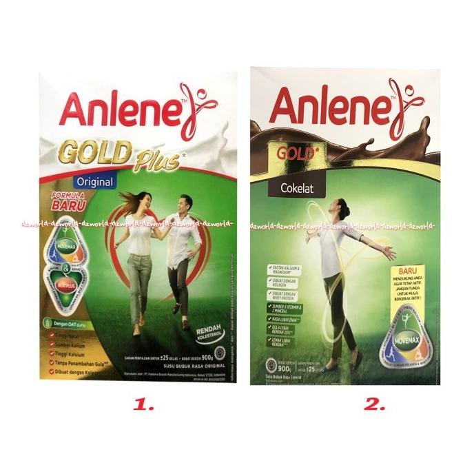 

[ COD ] Anlene Gold Coklat Susu Anline Susu Tinggi Kalsium Untuk Usia 51+ 900g