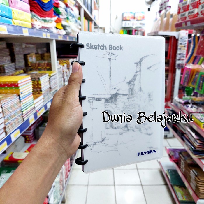 

Wow Sketch Book Lyra A5 Gilaa!!!
