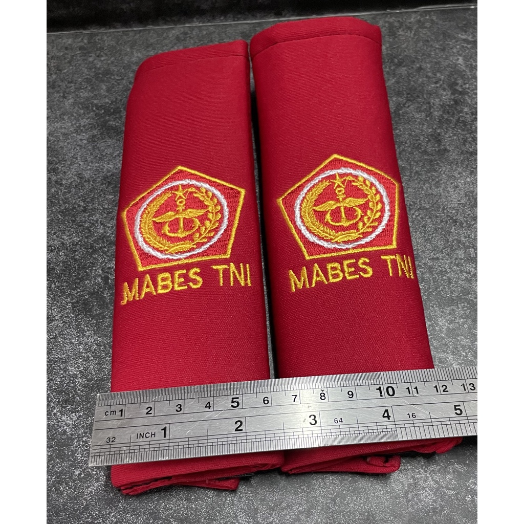 Sarung Seatbelt Mabes TNI - Cover Seatbelt Mabes TNI