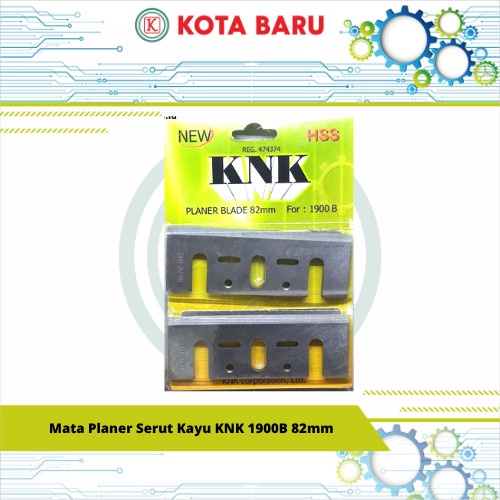 KNK Mata Planer Serut Kayu 1900B - 82 mm - Mata Serut Kayu Original