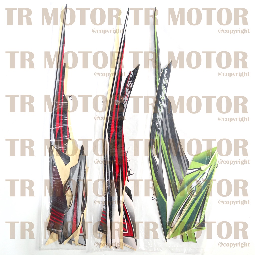 Stiker Motor Jupiter Z1 2012 Sticker Striping Lis Full Set Motor