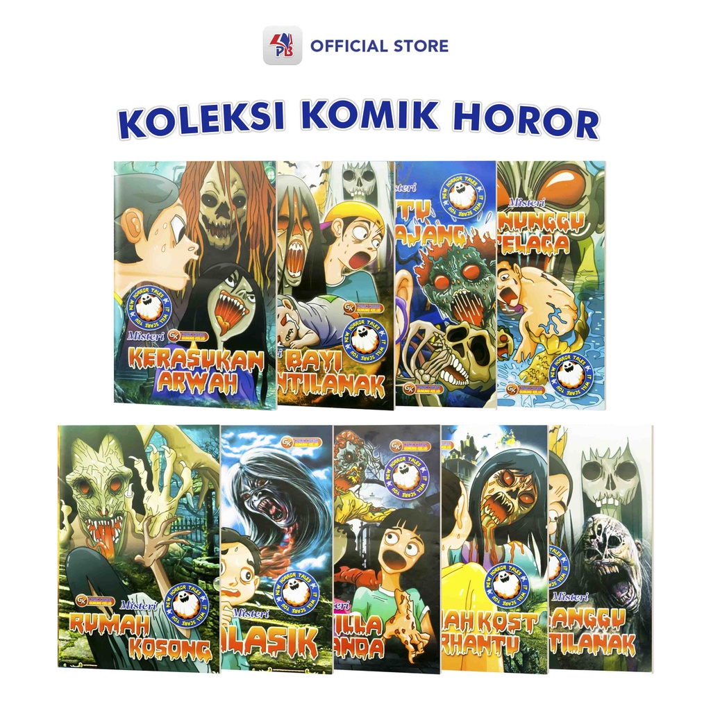 Jual Buku Komik Horor Berwarna / Misteri Kerasukan Arwah / Bayi