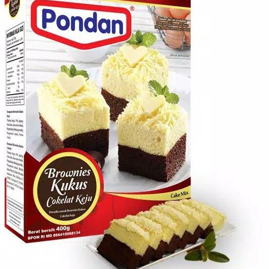 

Disc Xtra--Pondan Brownies Kukus Coklat Keju 400gr