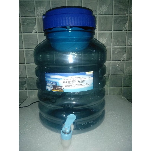 Galon suling bioglass mci 10 liter dispenser suling bioglass mci