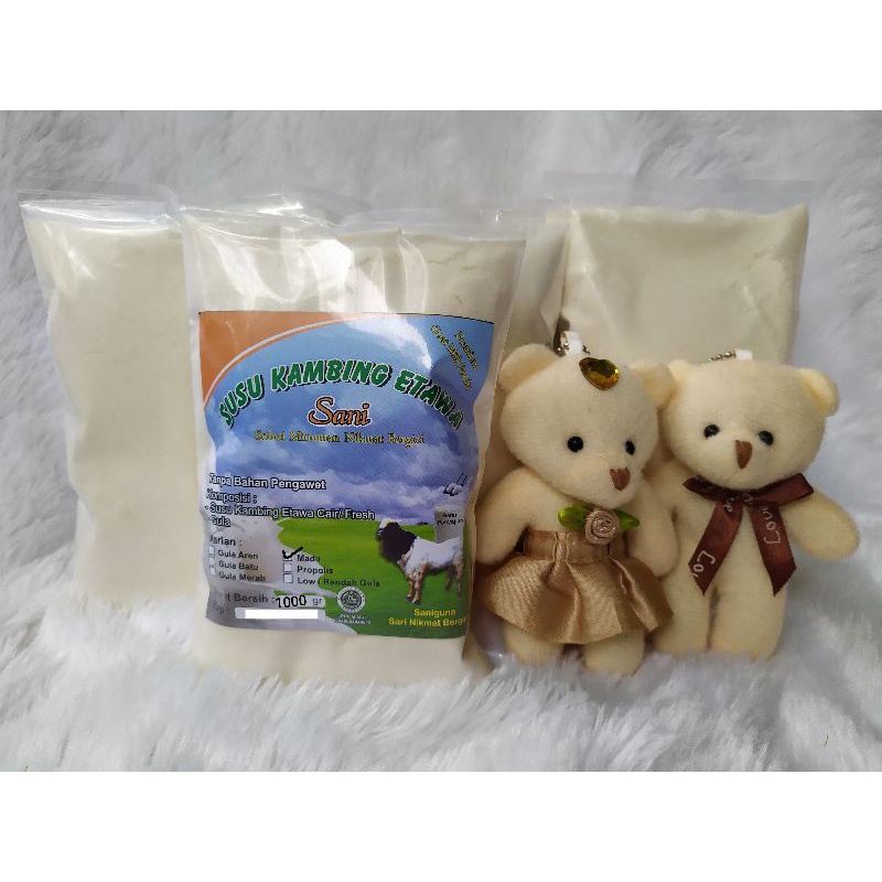 Sale 1kg SUSU KAMBING ETAWA ( madu propolis gula aren gula batu) 1000gram bubuk susu kambing etawa